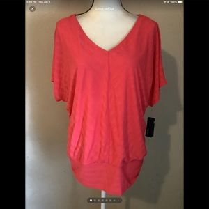 Alyx Coral Banded Bottom Top